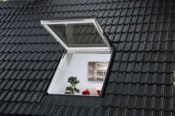 VELUX WohnAusstiegsfenster GTU SK08 0070 Polyurethan THERMO Alu 114x140