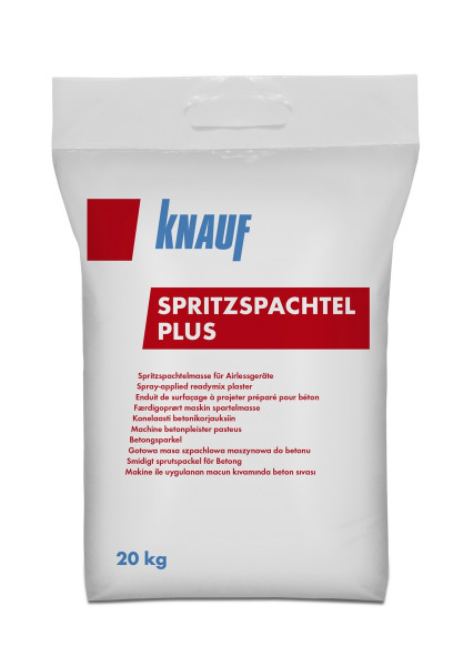 Knauf Spritzspachtel Plus 20kg Schlauchbeutel