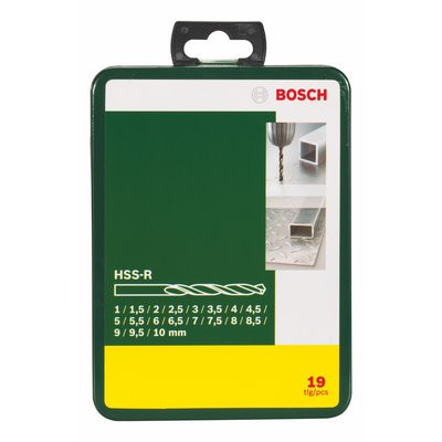 Bosch Metallbohrer-Set HSS-R 19tlg.