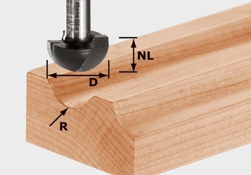 Festool Hohlkehlfräser Hw R6.35