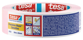 tesa® Professional Präzisionskrepp Sensitive 50mx30mm rosa - 04333