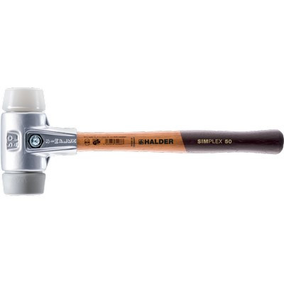SIMPLEX-Schonhammer Ø60 TPE-mid / Superplastik HALDER 3137.060
