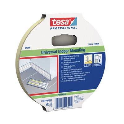 Taśma montażowa tesafix® uniwersalna 5mx19mm 08 biała - 64958