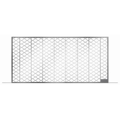 ACO Therm® Lichtschacht Rost Streckm. 1040x350mm