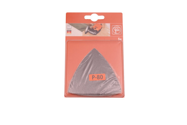 Fein Schleifblätter K80 VE5 85mm/85mm/10mm - 63717083043