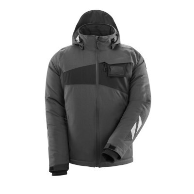 MASCOT® Winterjacke m. CLIMASCOT®-Futter dunkelanthrazit/schwarz Gr. L