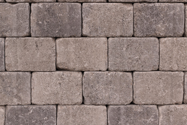 BWL Mauer Tegula Normalstein 24.4/16/18 cm grauschattiert