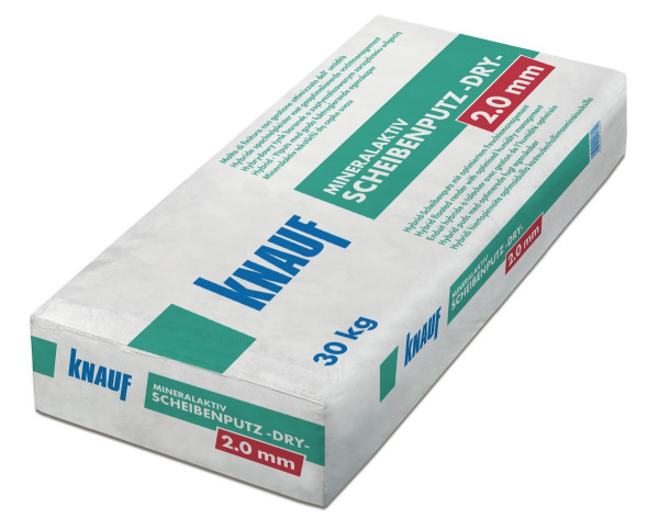 Knauf MineralAktiv SP Dry 2mm weiß 30kg Hybrid Scheibenputz Dry