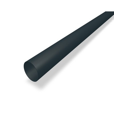 PREFA Ablaufrohr 3m 100 P.10 anthrazit