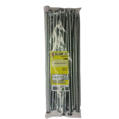 SWG wood construction screw TG vz TX40 SeKo 8.0x280- 25 pieces