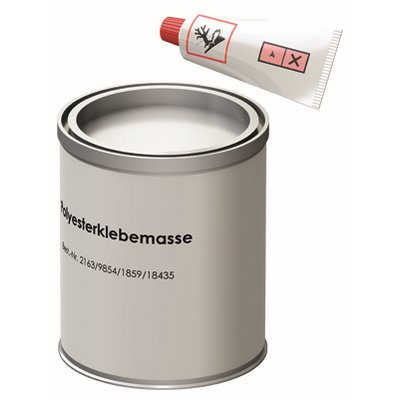 ACO Drain Kleber -0.5kg Dose Polyspachtel u. Härtetube