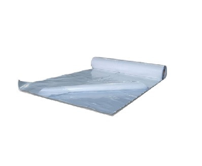 Folia budowlana PE 0,10mm przezroczysta przezroczysta 50mx4,0