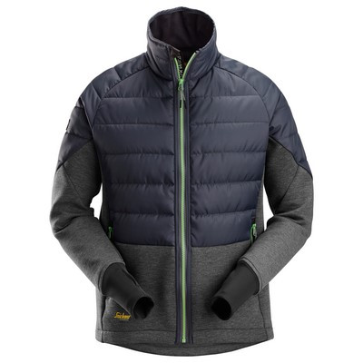Snickers FlexiWork Hybrid-Jacke stahlgrau-anthrazit Gr. M