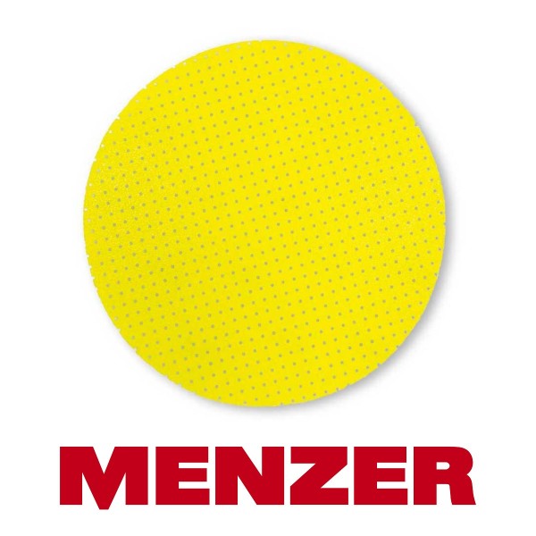 MENZER Ultrapad Klett-Schleifscheibe Ø 225mm perforiert K40 Edelkorund