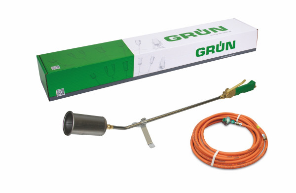 Grün Titan Brennerset TS65 inkl. 10m HD-Schlauch mit Regler