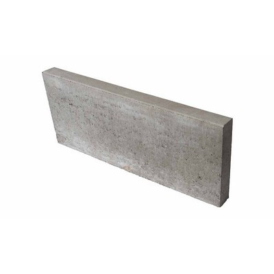 Lithonplus Tiefbord 100x40x8cm steingrau Sichtbeton Form-B