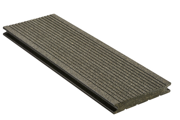 NIF WPC-Diele Kompakte anthrazit 21x139x6000 Massiv