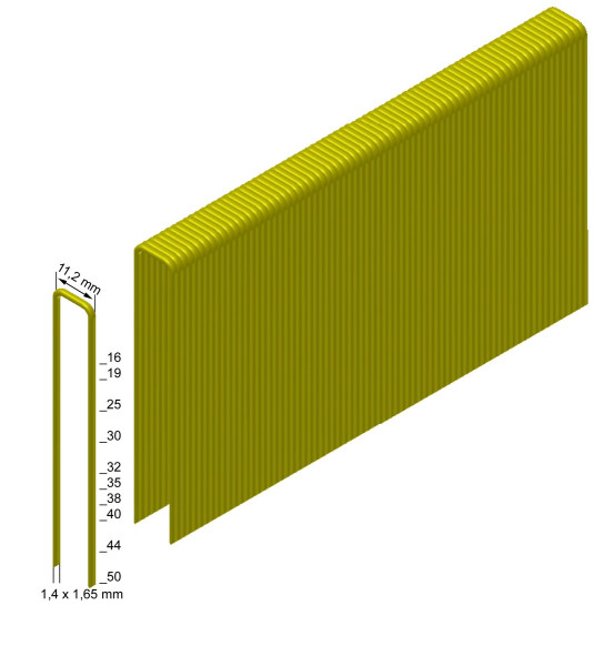 Prebena Heftklammern Z22CDNKHA 20600 Stück/Pack