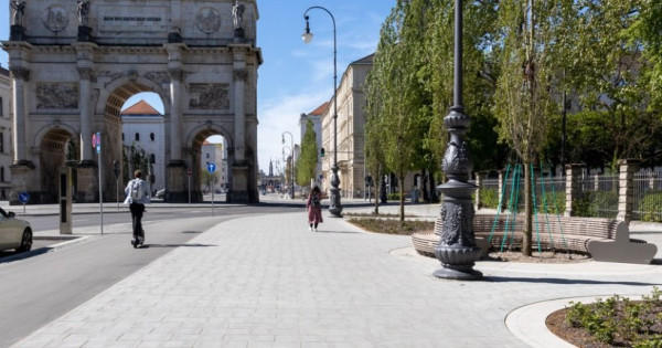 BWL Münchner Gehwegplatte naturgrau 35x35x10cm