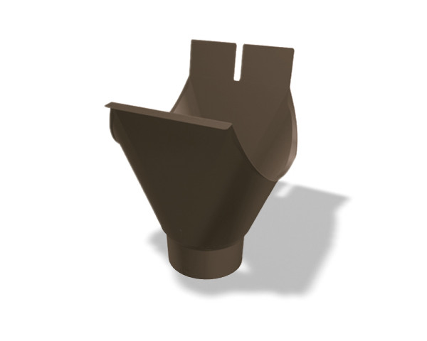 PREFA Rinnenkessel 28/80 P.10 braun