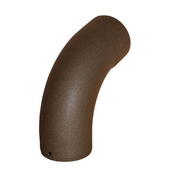PREFA pipe bend 72° 100 P.10 brown