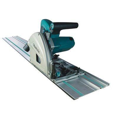 Makita electric plunge saw SP6000J1 with guide rail
