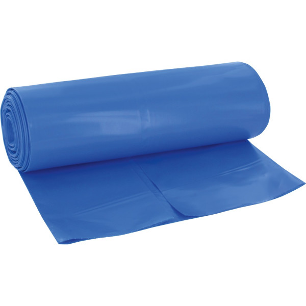 Müllsack blau 120l 700x1100mm 100my - 25 Stück/Rolle
