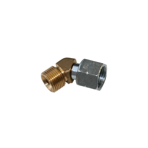 Grün Dreh-Schlauchanschluss 3/8" 45°