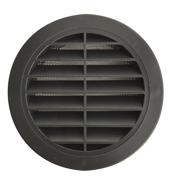 Upmann ventilation grille DN 100 anthracite round - 66628