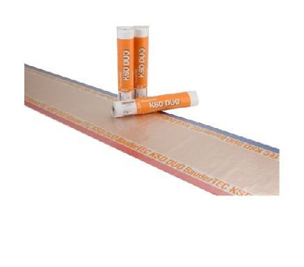 BauderTEC KSD DUO Dampfsperrbahn 15qm Rolle 15x1m