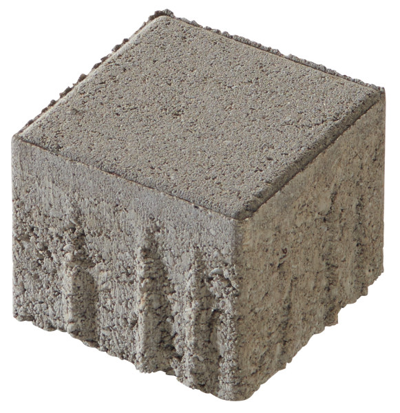Pflaster MultiTec 10x10x8cm grau. betonglatt. Minifase