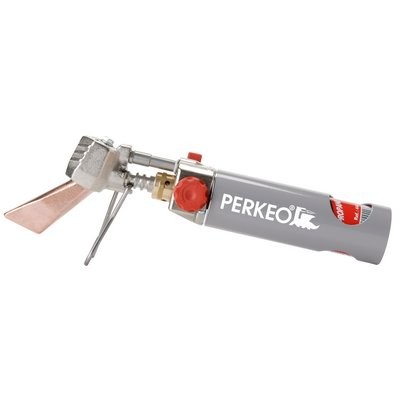 Perkeo Propan-Butan Piezo Weichlötkolben m. 235 g-Cu. St. a. Kartuschenbasis