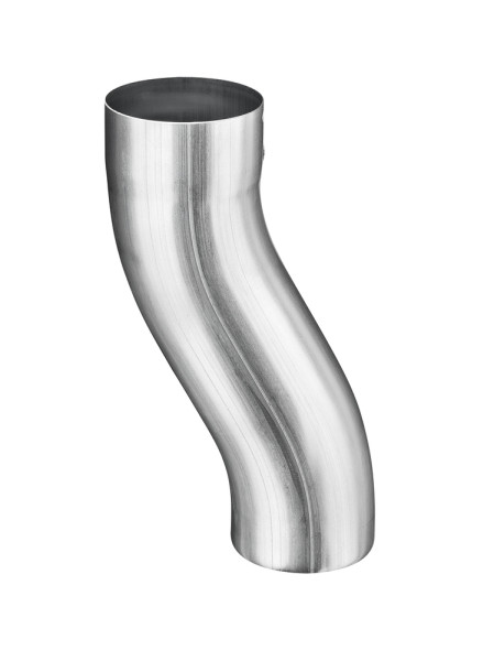 Grömo base knee galvanized steel DN100 projection 60mm