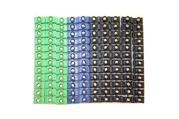 Kopp socket terminal strip 12-pole 2.5mm¬≤ 10 pieces.