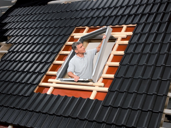 Velux Dämm- u Anschlussset BDX SK10 2001 Polyethylen m. Schürze u. Rinne