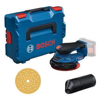 Bosch Akku-Exzenterschleifer GEX 18V-150-3 solo, L-BOXX