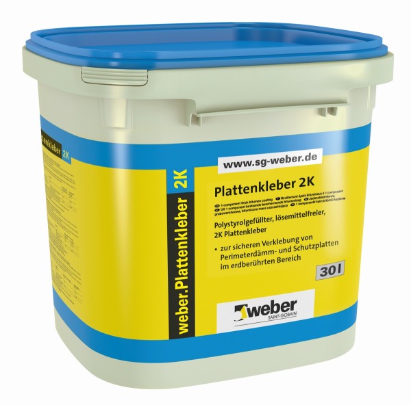 SGW weber.Plattenkleber 2K 30l Kunststoffgebinde