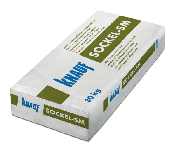 Knauf Sockel-SM 30kg Klebe.- Armier- und Renoviermörtel