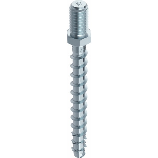 HECO-MULTI-MONTI-plus 7.5x80mm 6-kt-Kopf m. metr. Anschl. vz blau A2K