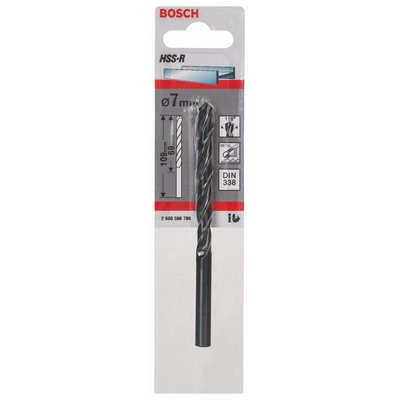 Bosch Metallbohrer HSS-R DIN365 7x69x109mm