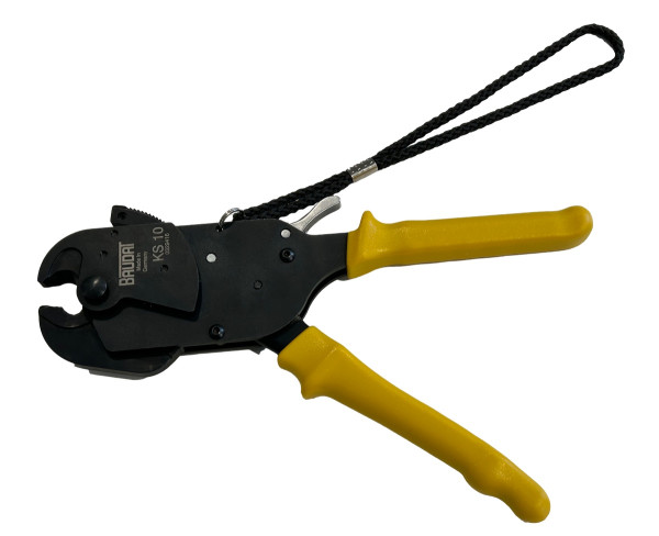 BAUDAT Wantenschneider KS10 Ratschenüberset. Einhand-Drahtseilschere