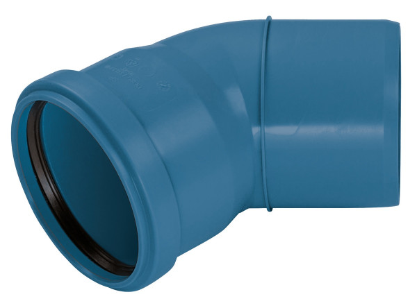 Wavin Acaro PP Blue SN 12 RW Bogen 15° DN/OD200 Blau