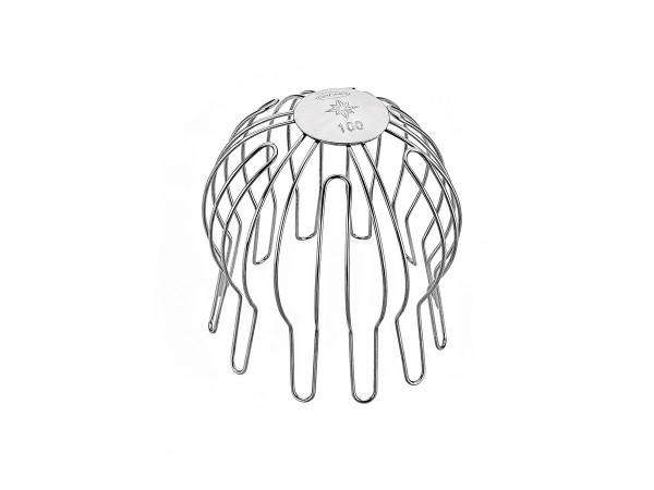 Grömo leaf sieve DN120 galvanized steel