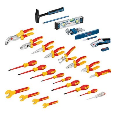 Bosch PROFESSIONAL Elektrikerkoffer Combo Kit 37-tlg. in L-Boxx