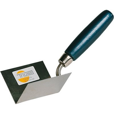Triuso Stukkateureckspachtel Inneneck Edelstahl 80x60x60mm
