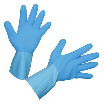 Fliesenleger-Latexhandschuh blau Gr. 10 - 12020/10