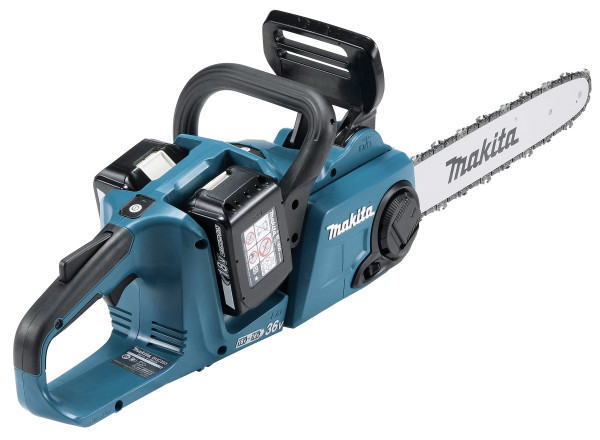 Makita Akku-Kettensäge 2x 18V 35cm 4 Akkus + Ladegerät - DUC353PG4
