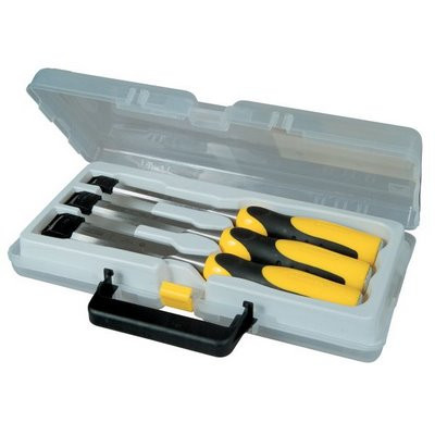 SBD Stechbeitel 12/18/25mm m. Dyn-Handg Set 3tlg i. Koffer - 2-16-883