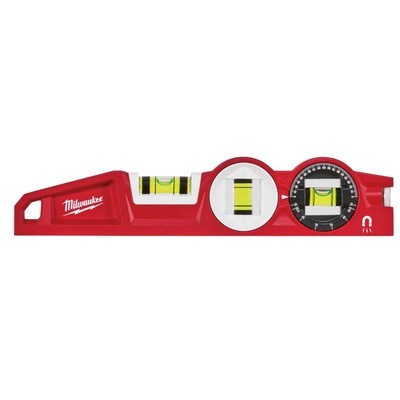 Milwaukee Wasserwaage Torpedo 360° 25cm lang magnetisch