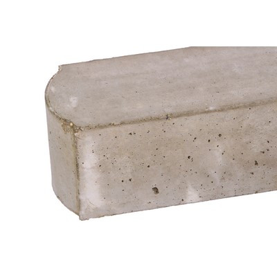 Beton Zaunsäule 14x14x200cm m. Rundkopf